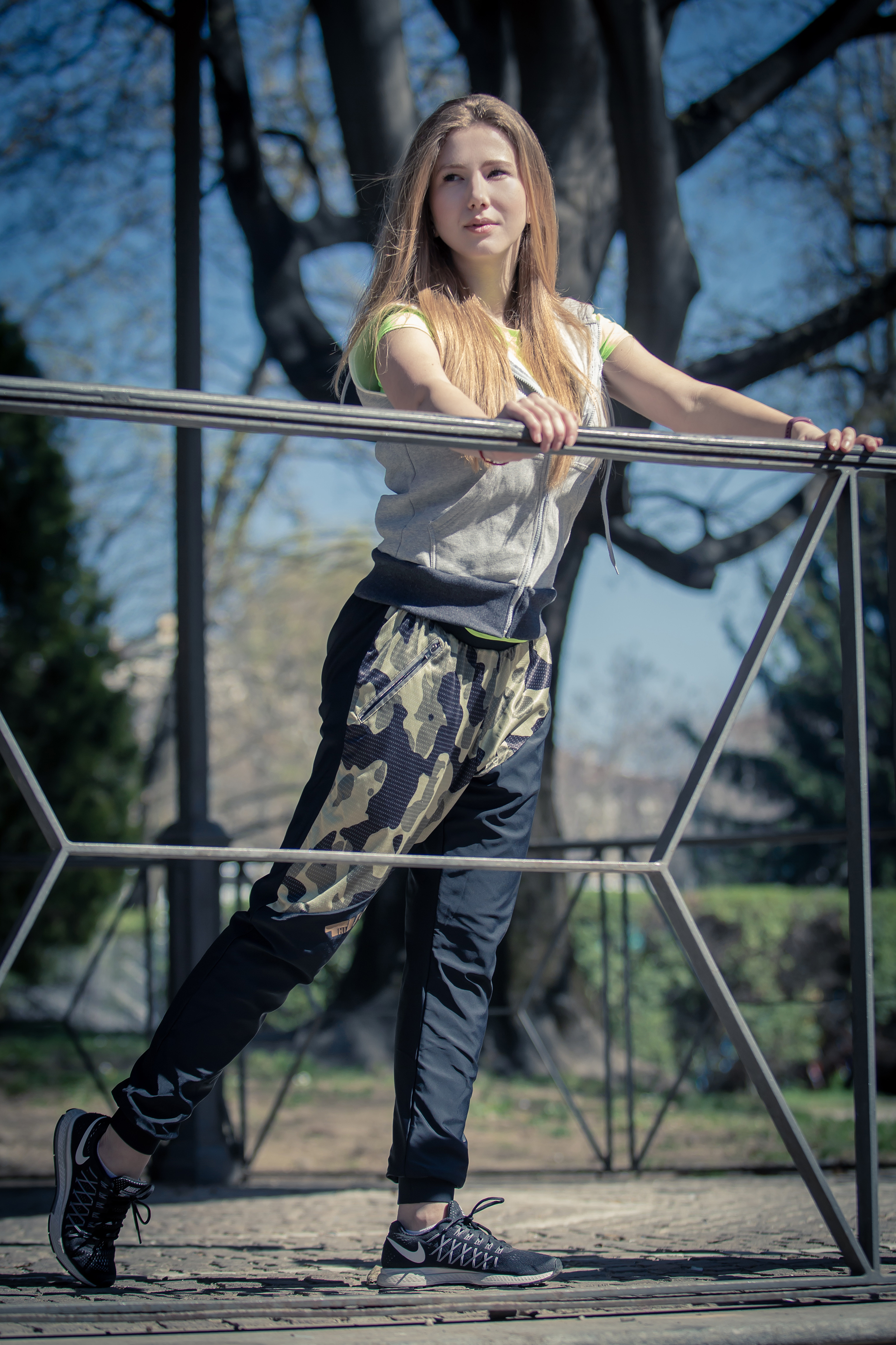 2xME unisex pants moro