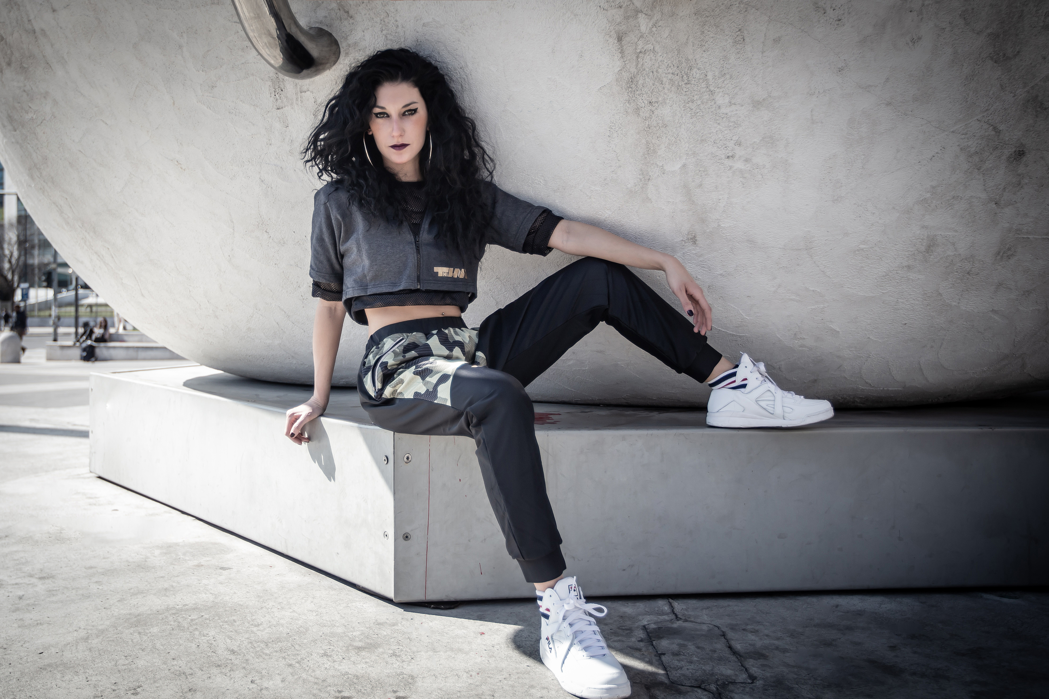 2xME unisex pants moro