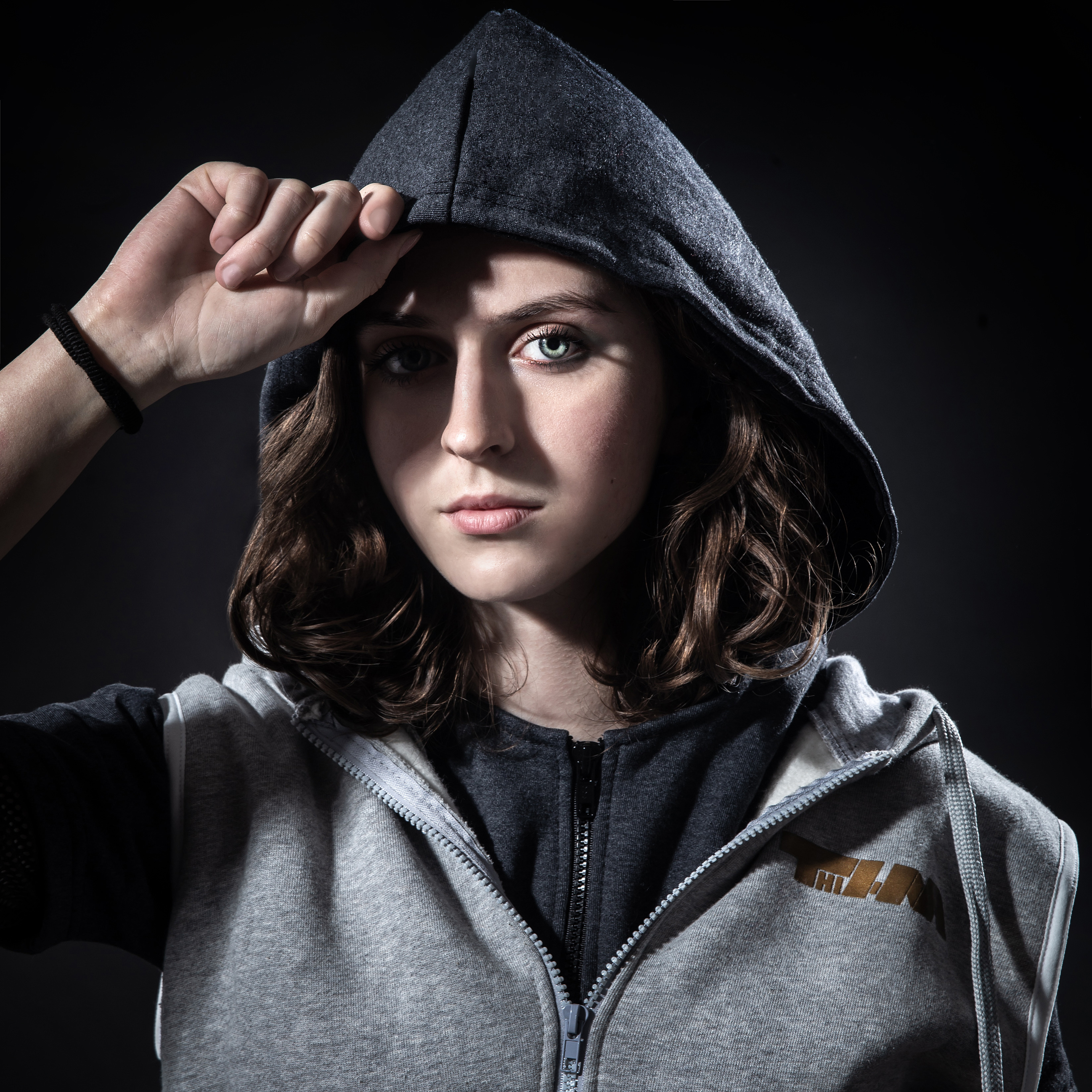 2xME unisex hoodie light grey