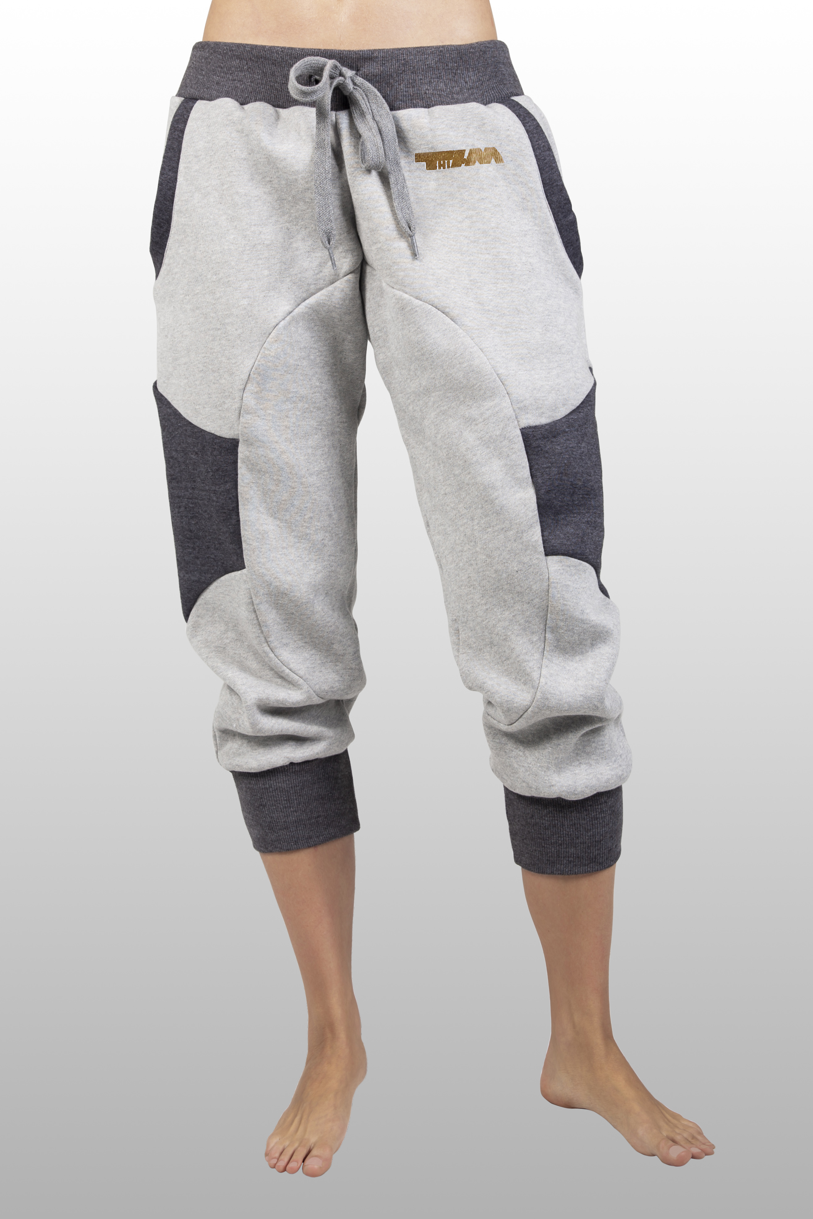 2xME unisex 3/4 pants B_2xme_U_19_01grey