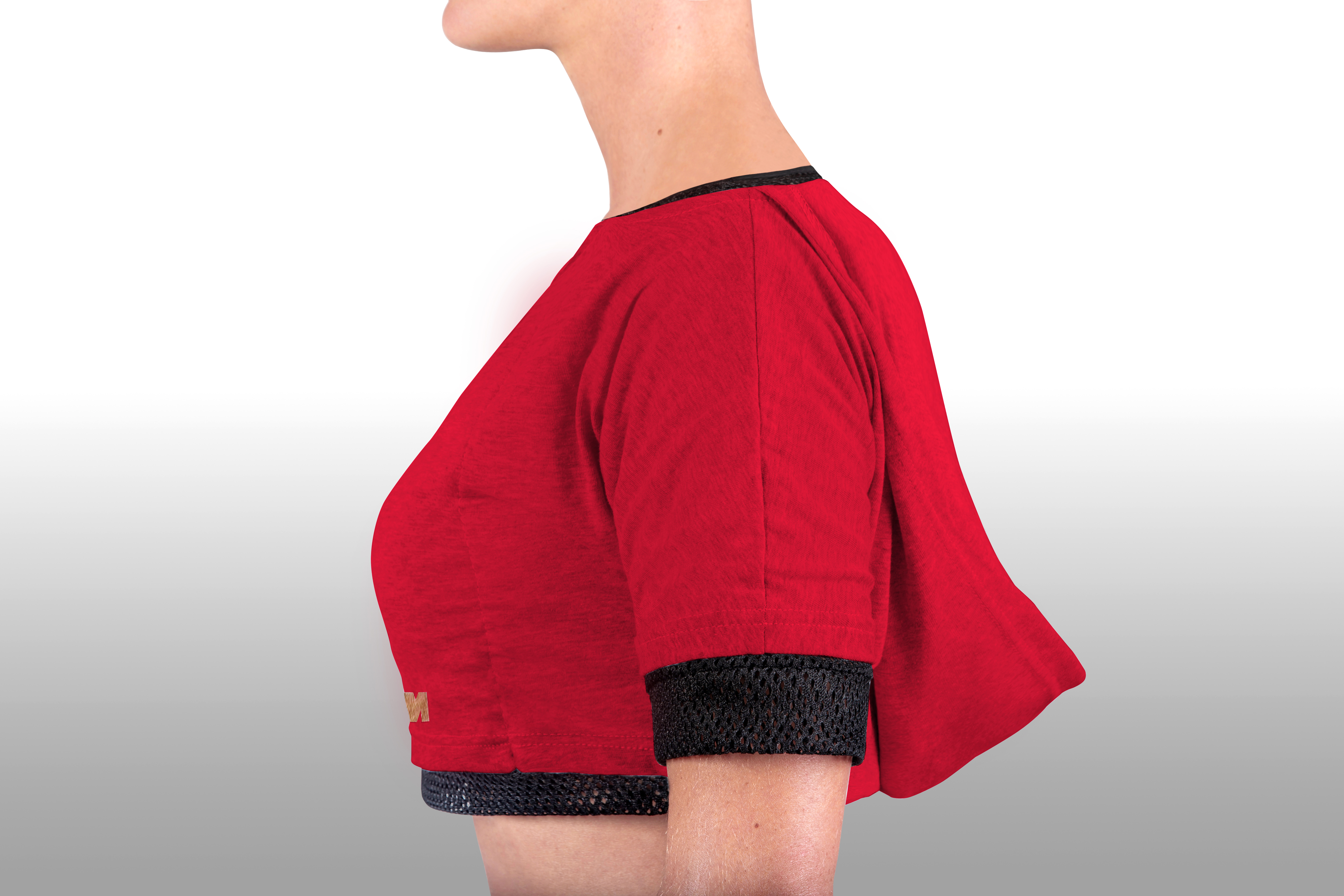 2xME female hoodie red 2in1