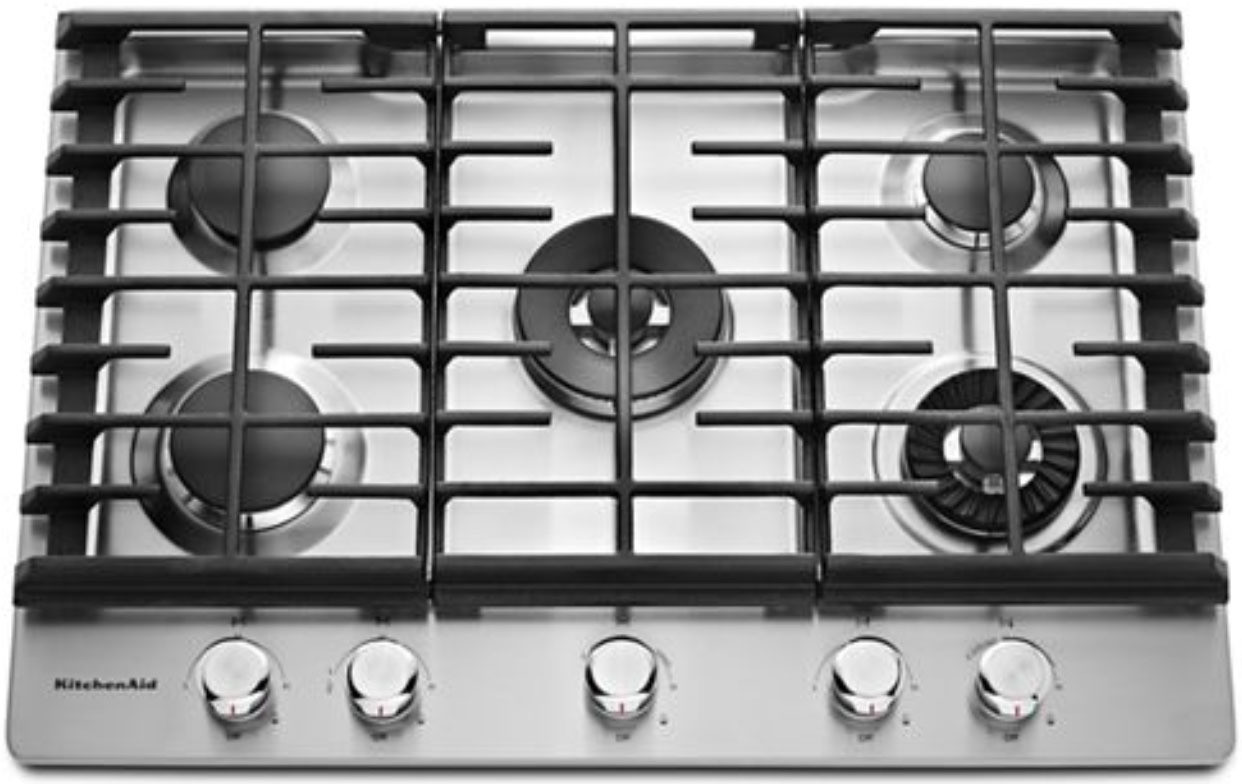 30 5 Burner Gas Cooktop With Griddle