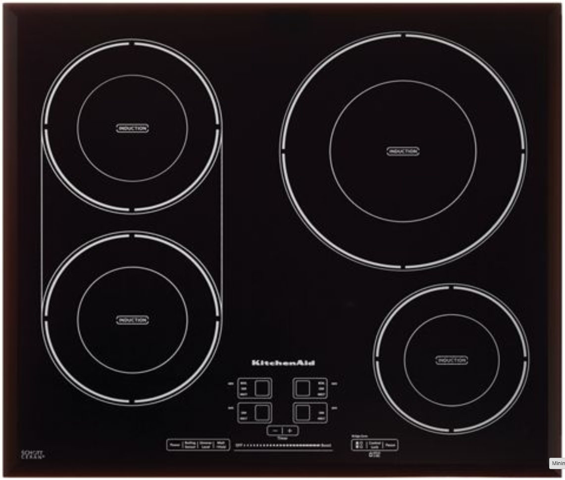 24 Inch 4 Element Induction Cooktop