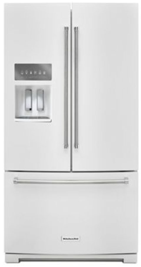 26 8 Cu Ft 36 Inch Width Standard Depth French Door Refrigerator