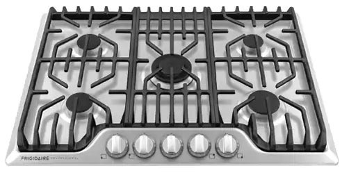 Frigidaire Professional 30 Gas Cooktop With Griddle