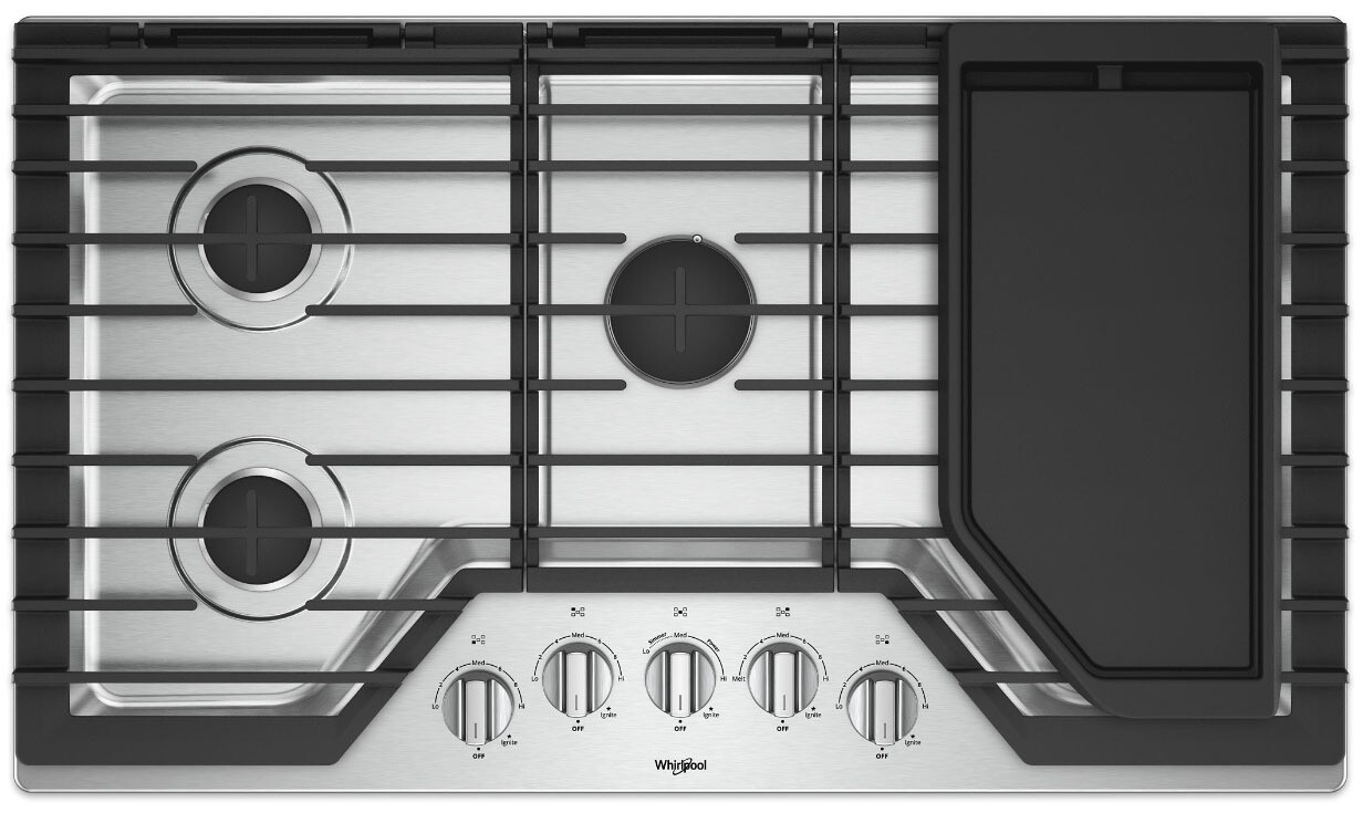 36 Inch Gas Cooktop With Griddle