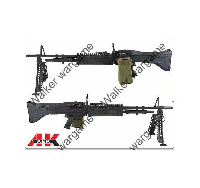 A&K M60 VN Full Metal Machine Gun With Drum Mag