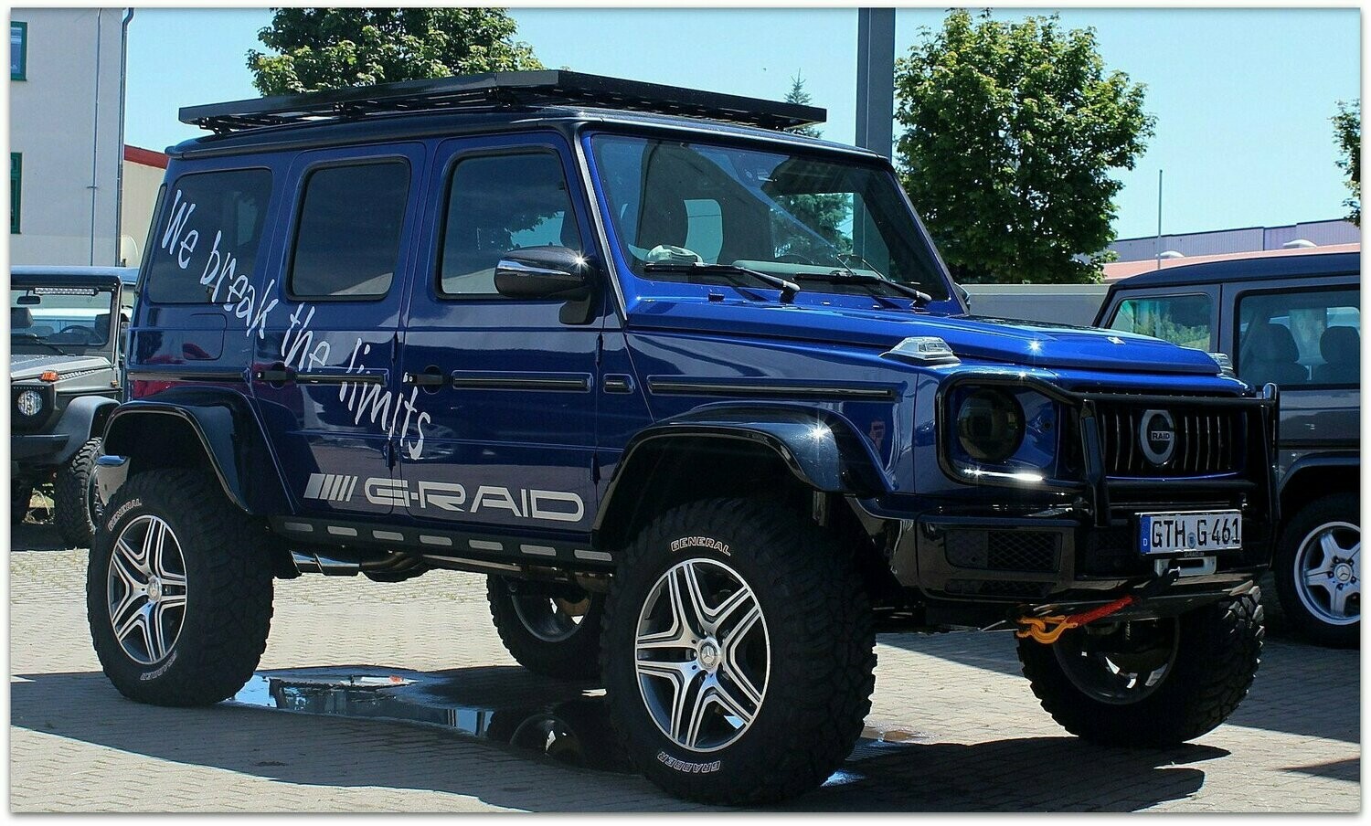 Bolt On Portale Tibus Mercedes G 463a Portalachsen