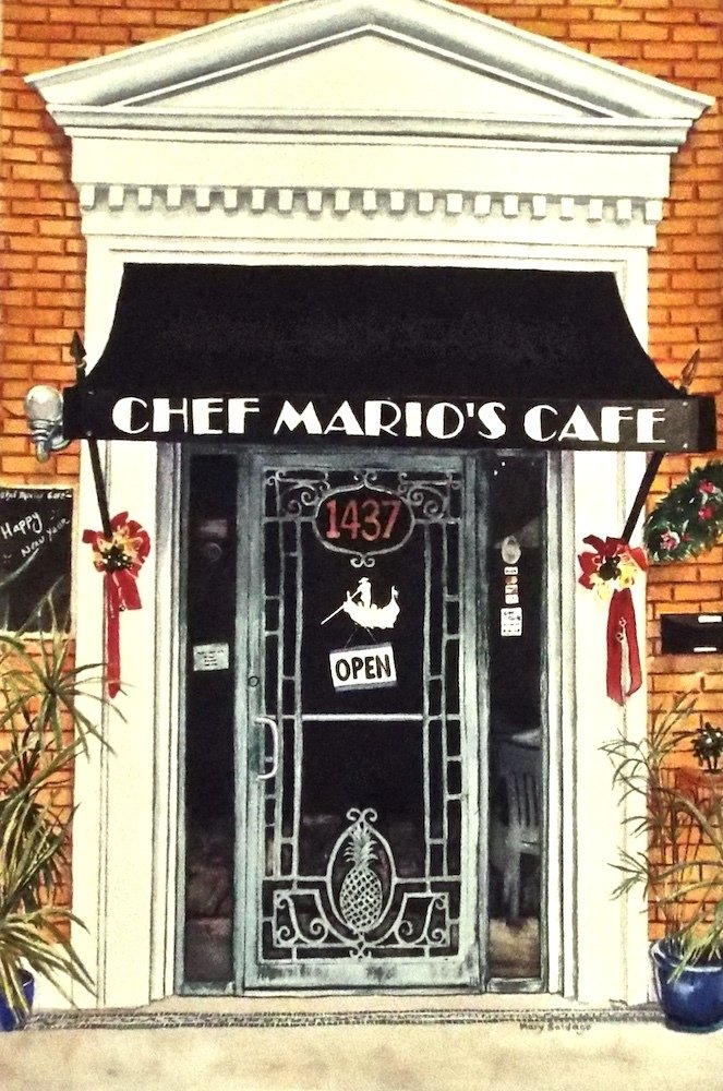 Chef Marios Cafe Print - MAS017 Chef Marios Cafe Print - MAS017