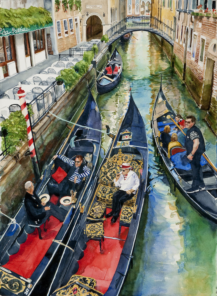 Gondolier Repartee Card - MAS029 Gondolier Repartee Card - MAS029