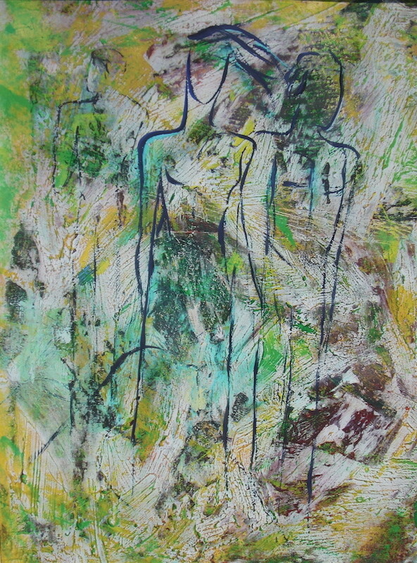 Between Green Lines Print On Sale Between Green Lines Print On Sale