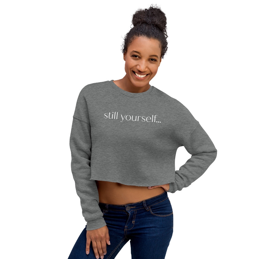 still yourself... No.3 | Crop Sweatshirt