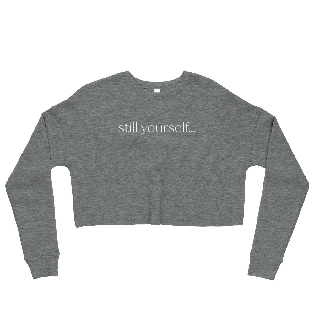 still yourself... No.3 | Crop Sweatshirt