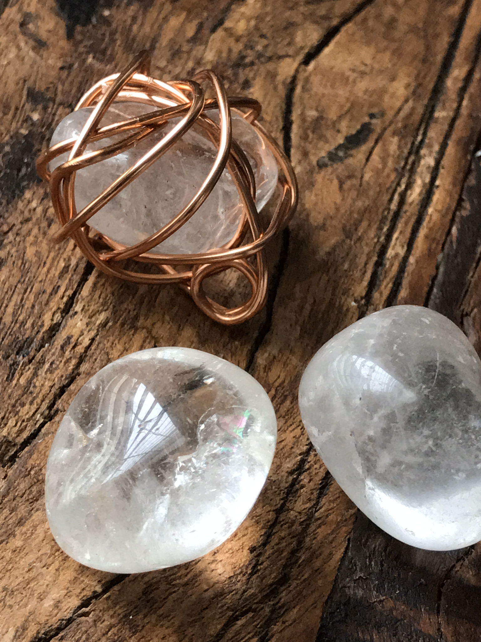 Necklace: Clear Quartz 00113