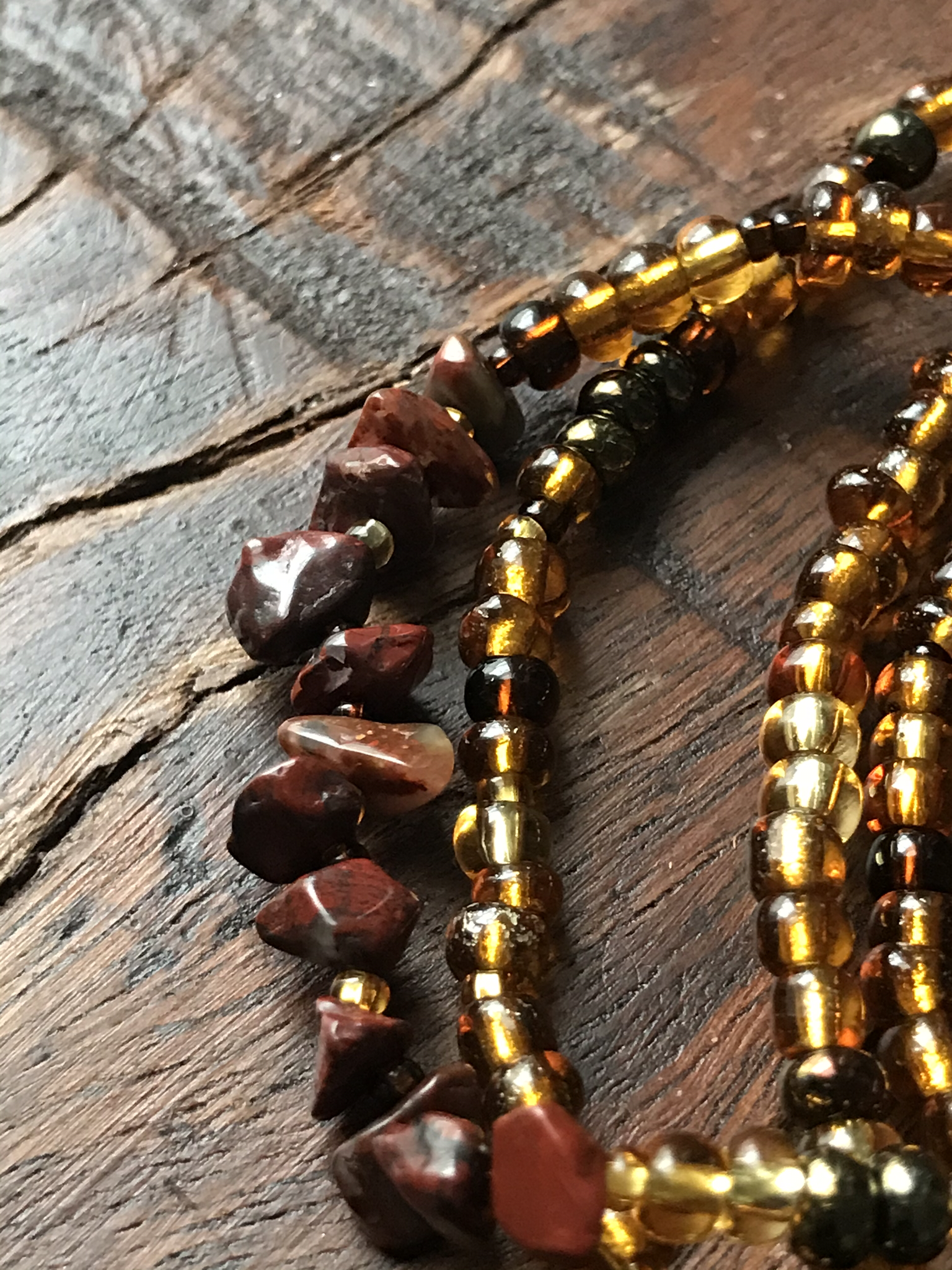 Waistbeads: Red Jasper 00115