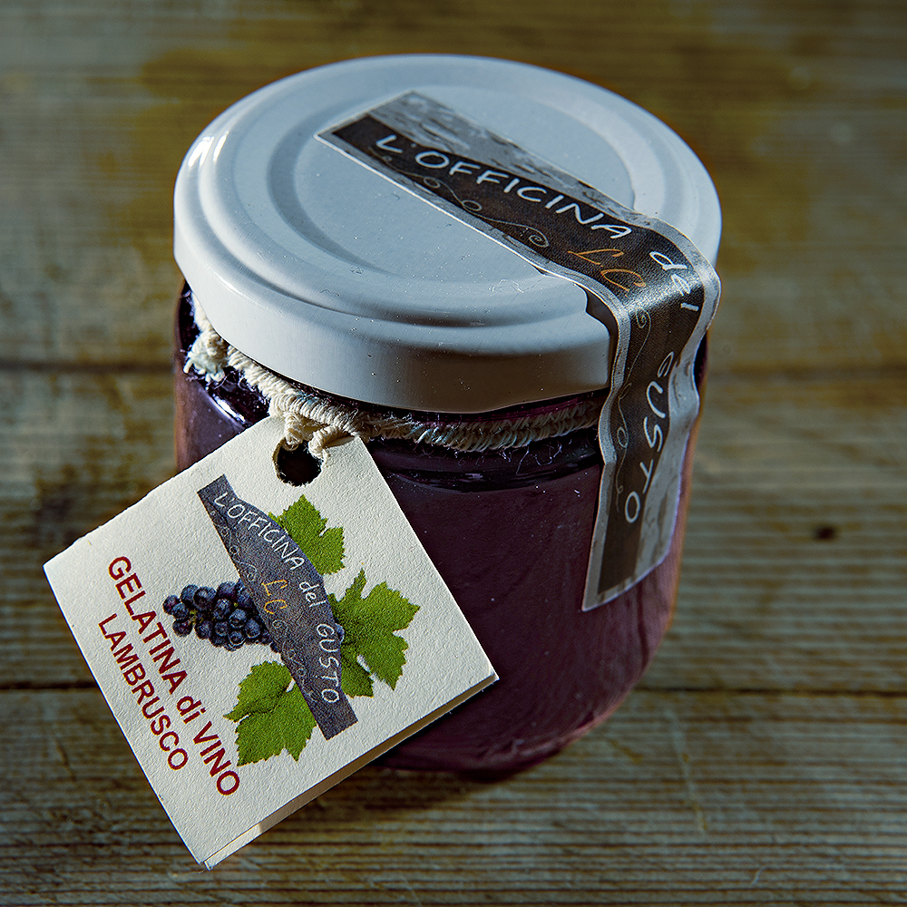 Gelatina di Vino Lambrusco