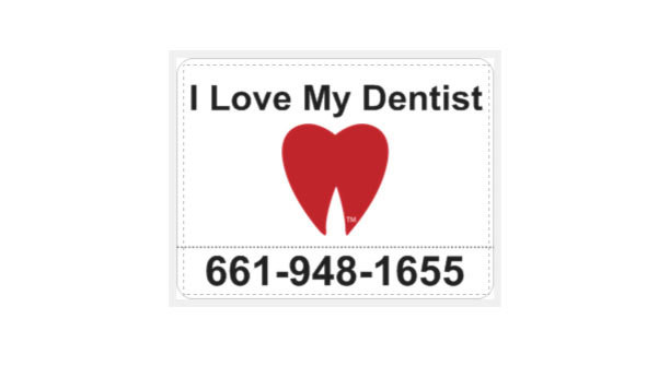 Large “I Love My Dentist!” Large Car Magnets (2) Large “I Love My Dentist!” Large Car Magnets (2)