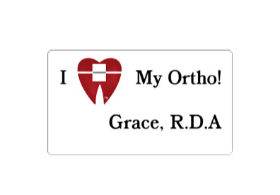 “I Love My Ortho Dentist!” Employee Name Tag “I Love My Ortho Dentist!” Employee Name Tag