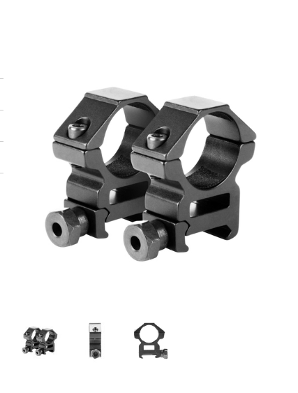 1" WEAVER MEDIUM SCOPE RINGS QW10N