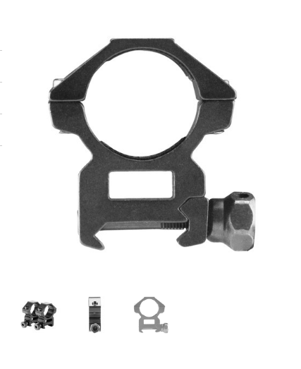 1" WEAVER MEDIUM SCOPE RINGS