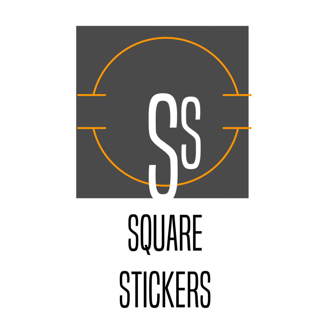 Square Vinyl Stickers ins190015