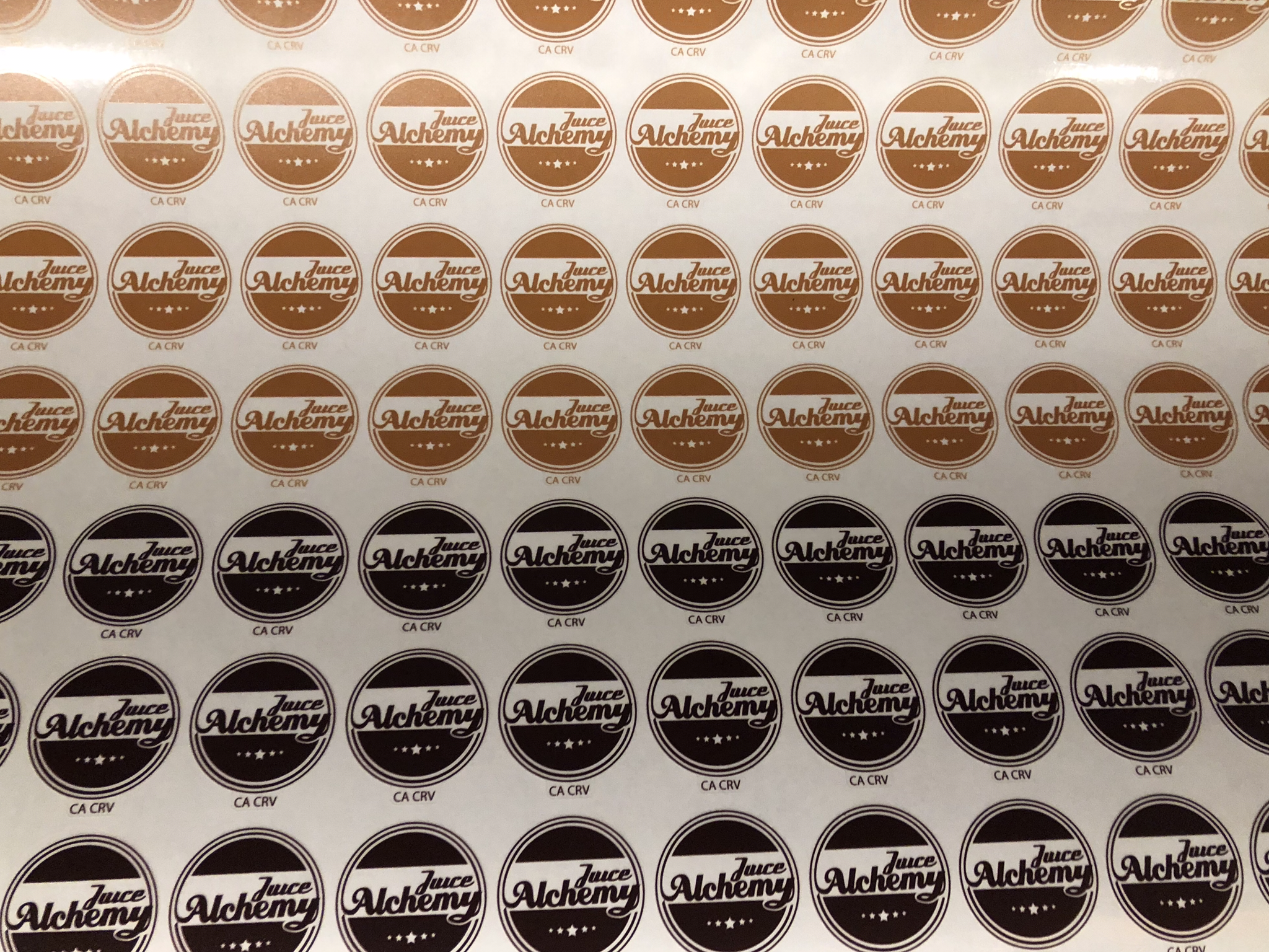 Circle Vinyl Stickers