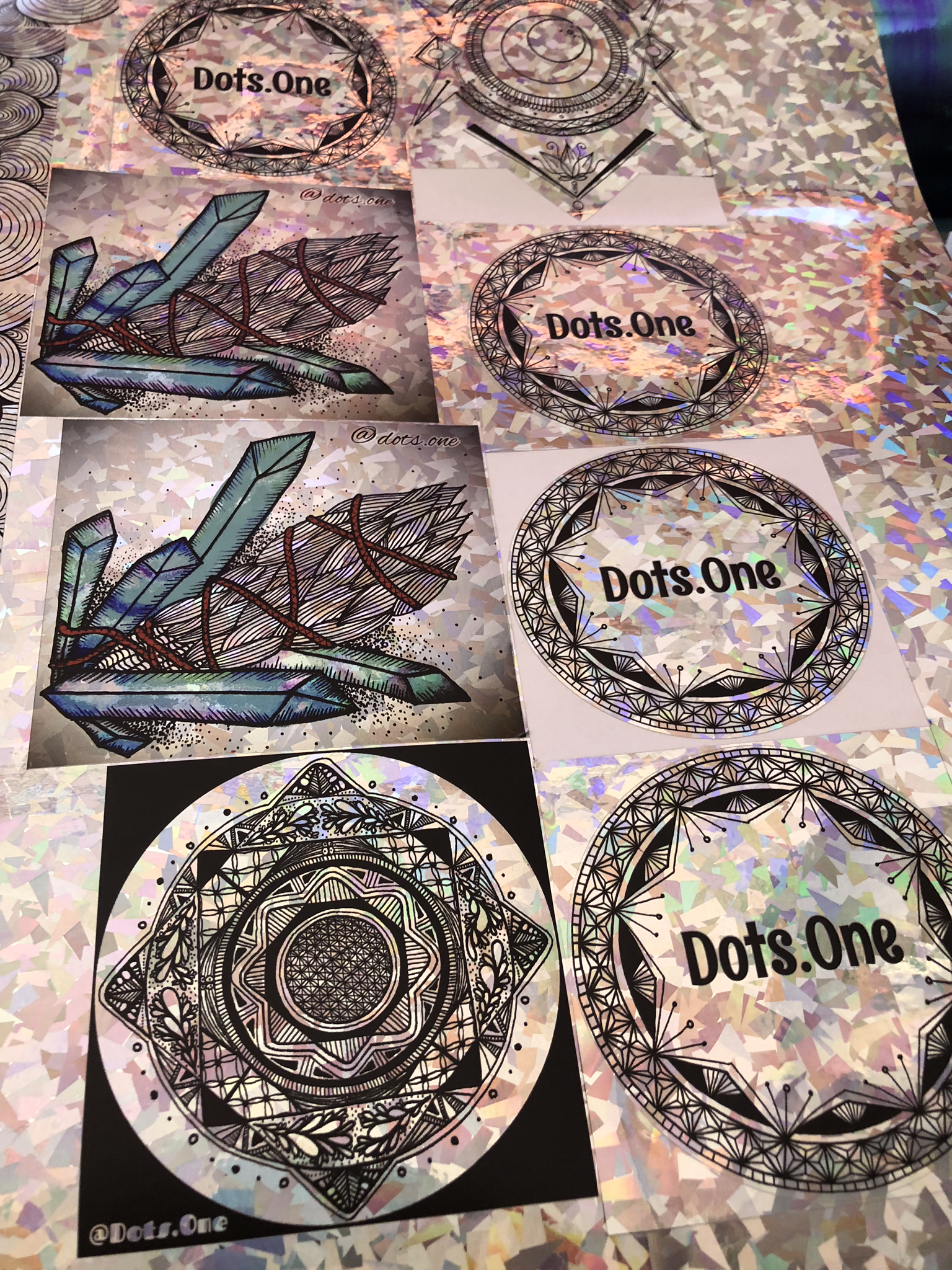 Circle Vinyl Stickers