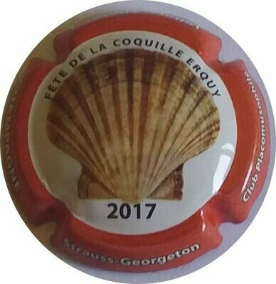 Série de 3 capsules de champagne Strauss Georgeton chasse 2019