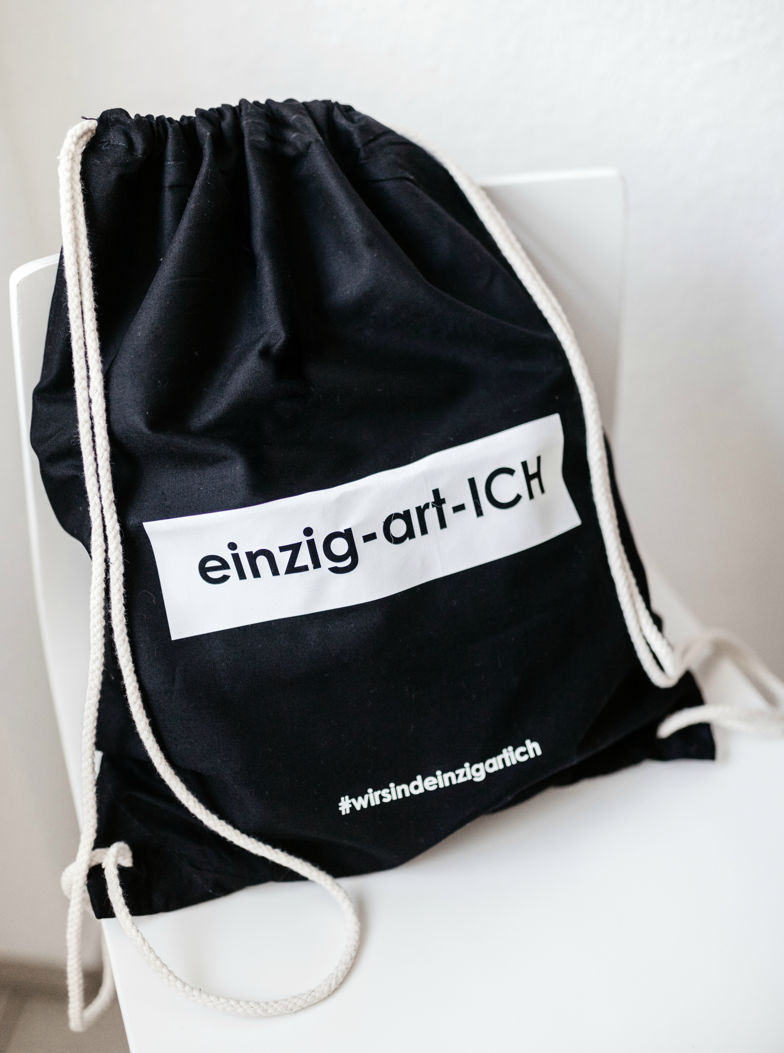 Turnbeutel "einzig-art-ICH" #wirsindeinzigartich 00003