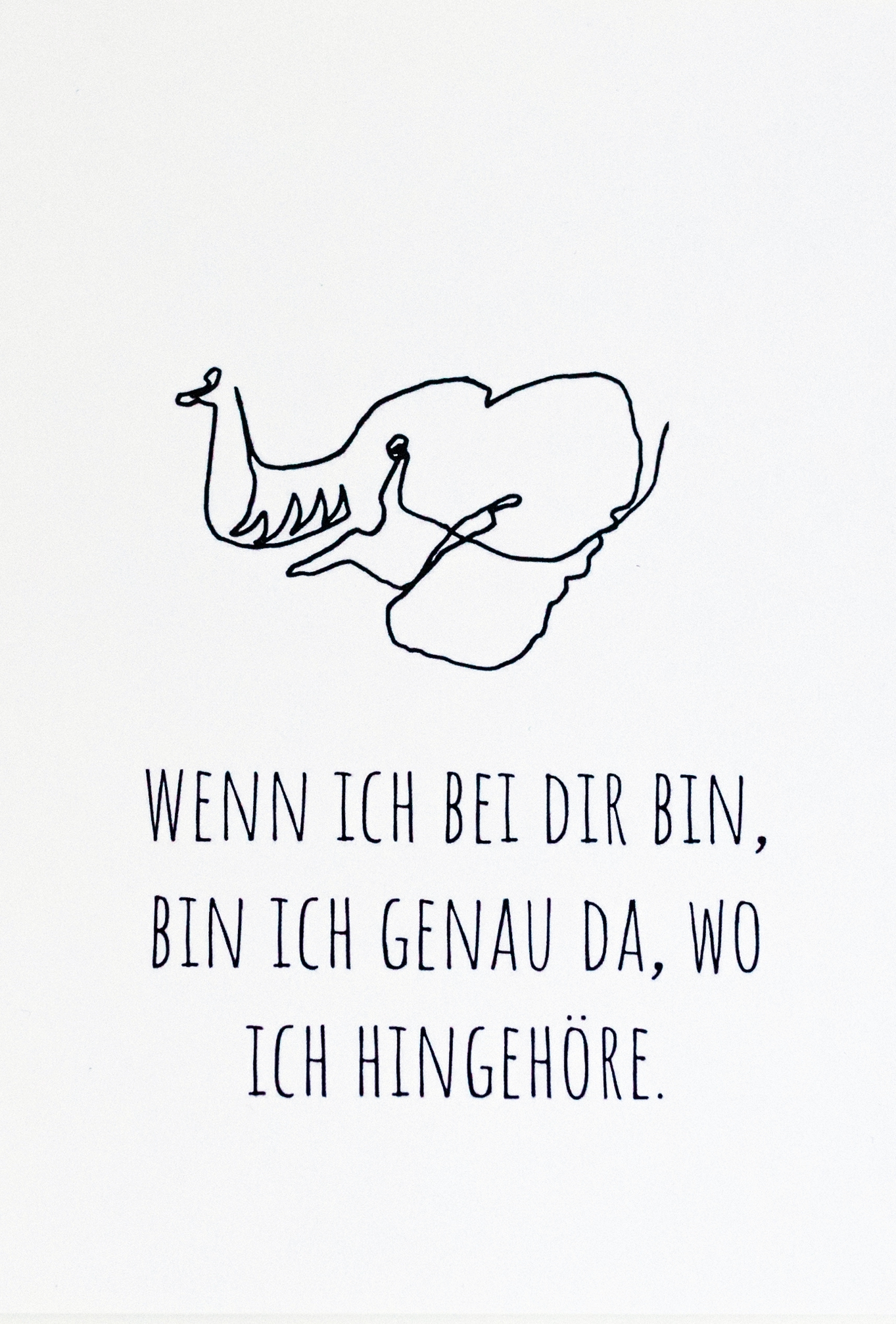 Postkarten-Set von ein_strich