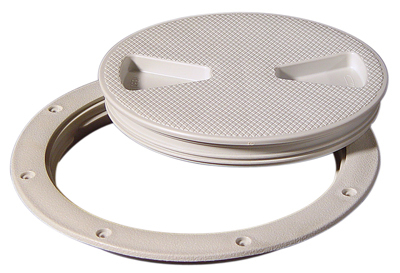 8" Screw Out - Light Gray 43392