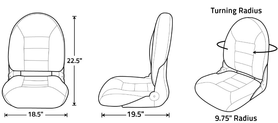 NaviStyle High-Back Seat