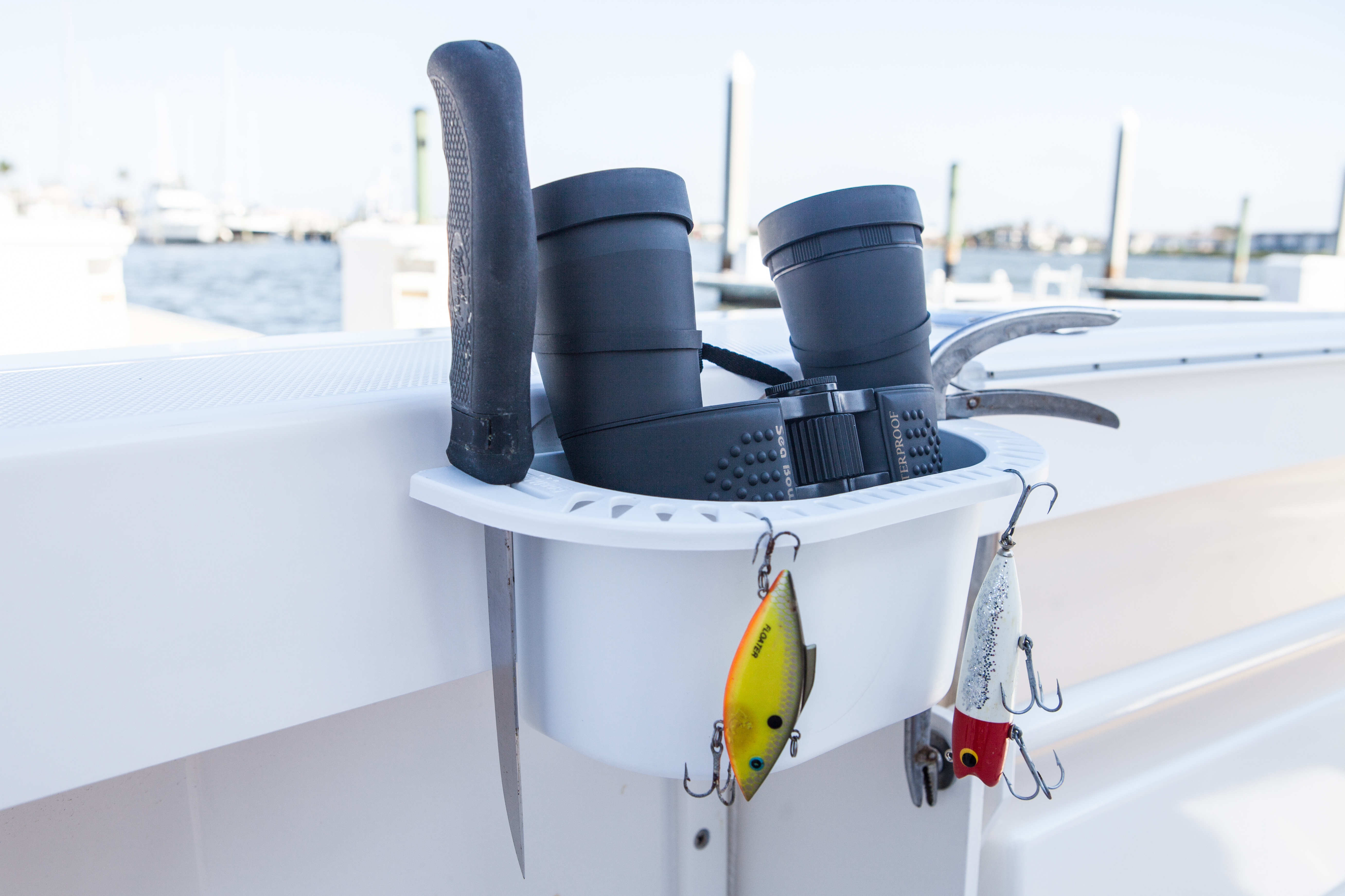 Cockpit Organizer White BoatMates® Caddies Store TEMPRESS