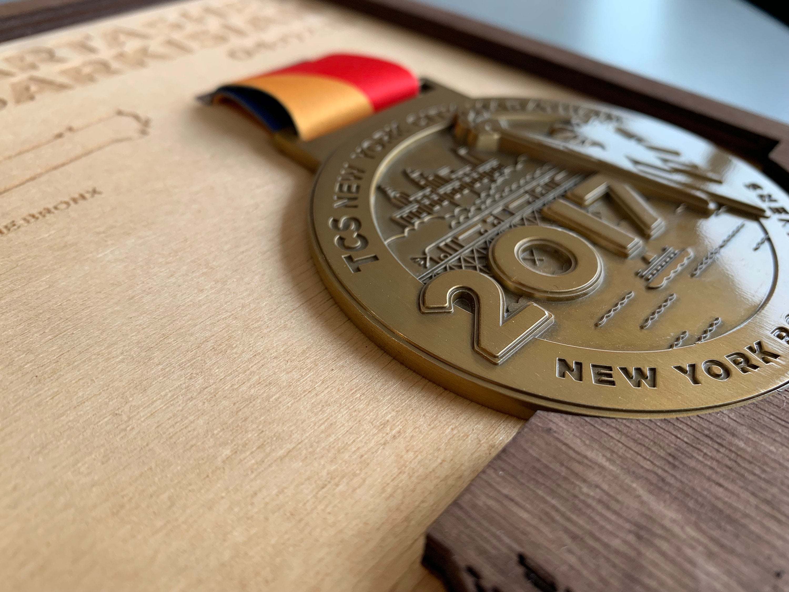 New York Marathon Medal Holder Medal Holders