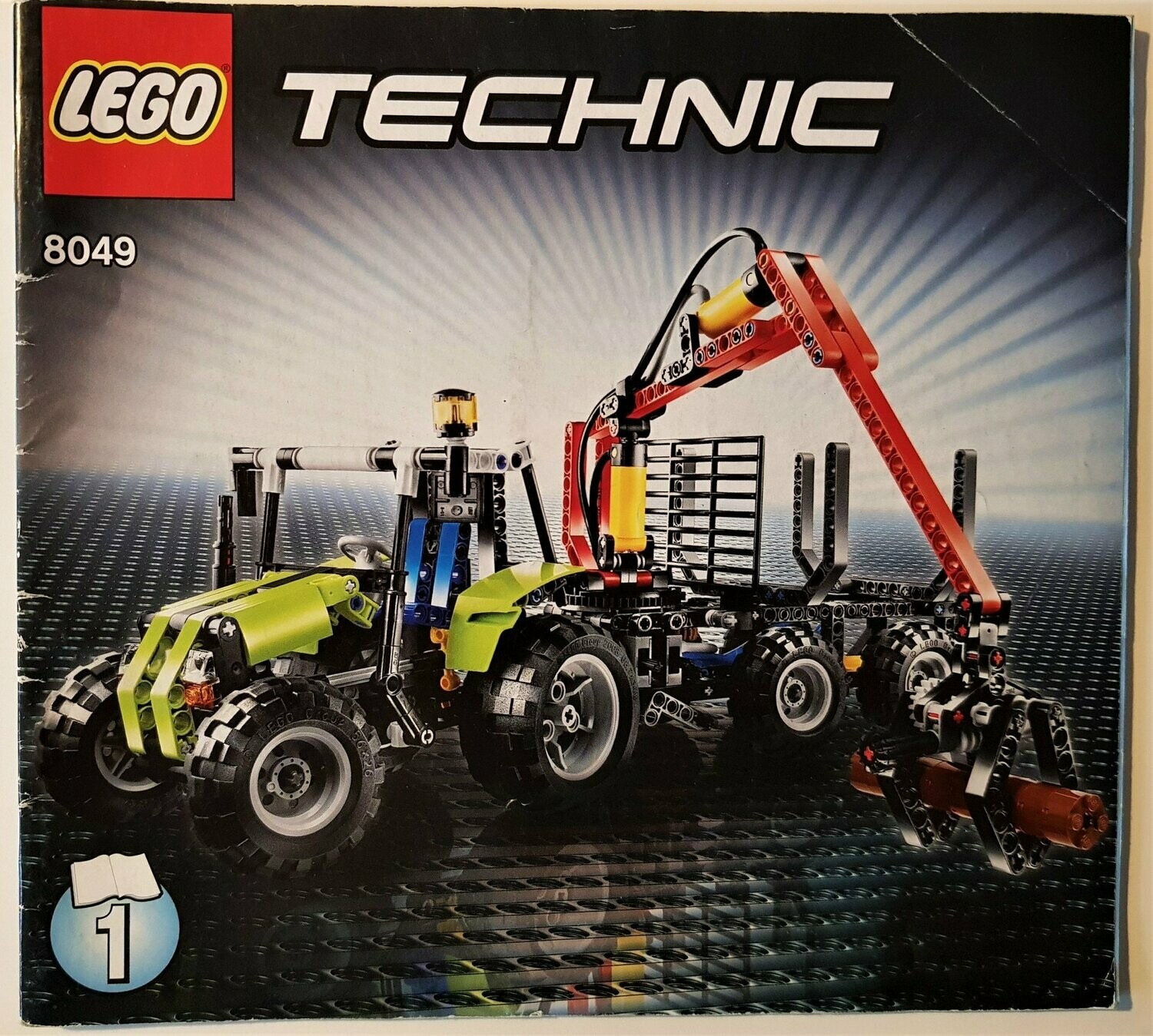 Lego 8049 Bauanleitung Technic Heft Nummer 1