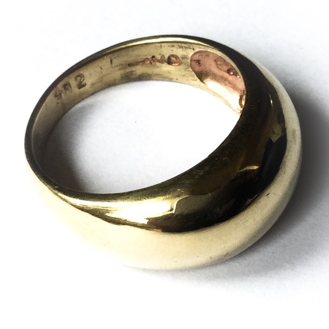 Hwaen Pirod Ring of Elemental Fire for Power and Protection 2 Cm Inner Width Nuea Tong Buab - Luang Por Tong - Wat Pra Puttabat Khao Yay Horm Hwaen Pirod Ring of Elemental Fire for Power and Protection 2 Cm Inner Width Nuea Tong Buab - Luang Por Tong - Wat Pra Puttabat Khao Yay Horm