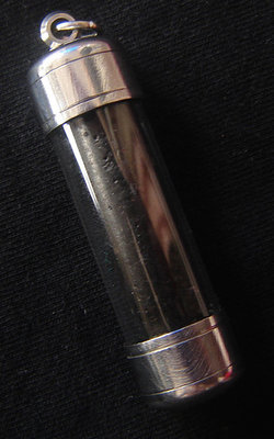 Takrut Len Saw (Lady Flirt Takrut) - Nuea Dtagua Ud Pong Long Rak (lead with powder filled and black lacquer coating) - Ajarn Perm Prai Dam - only 50 Takruts ever made! 2.5 Inches Takrut Len Saw (Lady Flirt Takrut) - Nuea Dtagua Ud Pong Long Rak (lead with powder filled and black lacquer coating) - Ajarn Perm Prai Dam - only 50 Takruts ever made! 2.5 Inches