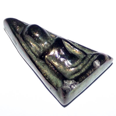 Pra Nang Paya Lek Lai Nam Neung See Peek Malaeng Tap (Buddha subduing Mara made from pure Lek Lai) - Luang Por Hone (Huan) - Wat Putai Sawan Pra Nang Paya Lek Lai Nam Neung See Peek Malaeng Tap (Buddha subduing Mara made from pure Lek Lai) - Luang Por Hone (Huan) - Wat Putai Sawan