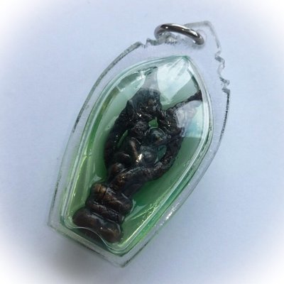 In Nak Giaw Son Chu Chae Nam Man Prai - Naga Devas of Bodhala Entwined in Transformation in Green Prai Oil - Ajarn Wirataep Yan Kroo Prasit In Nak Giaw Son Chu Chae Nam Man Prai - Naga Devas of Bodhala Entwined in Transformation in Green Prai Oil - Ajarn Wirataep Yan Kroo Prasit