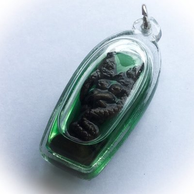 In Nak Giaw Son Chu Chae Nam Man Prai - Naga Devas of Bodhala Entwined in Transformation in Green Prai Oil - Ajarn Wirataep Yan Kroo Prasit In Nak Giaw Son Chu Chae Nam Man Prai - Naga Devas of Bodhala Entwined in Transformation in Green Prai Oil - Ajarn Wirataep Yan Kroo Prasit