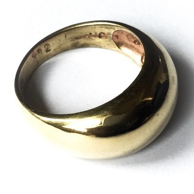 Hwaen Pirod Ring of Elemental Fire for Power and Protection 2 Cm Inner Width Nuea Tong Buab - Luang Por Tong - Wat Pra Puttabat Khao Yay Horm Hwaen Pirod Ring of Elemental Fire for Power and Protection 2 Cm Inner Width Nuea Tong Buab - Luang Por Tong - Wat Pra Puttabat Khao Yay Horm