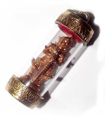 Taw Waes Suwan Gae Pi Chong Edition 2555 BE - Nuea Samrit - Sacred Bronze with Powders & 1 Silver Takrut in Base - Luang Por Foo - Wat Bang Samak Taw Waes Suwan Gae Pi Chong Edition 2555 BE - Nuea Samrit - Sacred Bronze with Powders & 1 Silver Takrut in Base - Luang Por Foo - Wat Bang Samak