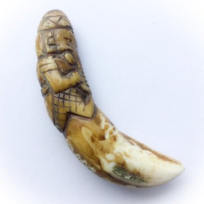 Khiaw Oot Pra Pikanes - Carved Tooth with Ganesha, Hand Spell Inscription for Plentiful Wealth, Success + Removal of Obstacles - Very few Made - Luang Phu Khai Khiaw Oot Pra Pikanes - Carved Tooth with Ganesha, Hand Spell Inscription for Plentiful Wealth, Success + Removal of Obstacles - Very few Made - Luang Phu Khai