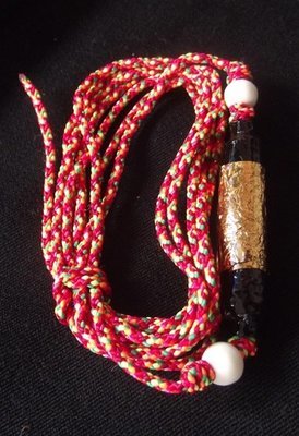 Takrut Maha Ruud Serm Banya - 'Run Ruay Ruay Ruay' edition 2548 BE Multi-Use waist cord Takrut for Intelligence, Memory, Protection and Lucky Riches - slide to change powers - Luang Por Sawai Takrut Maha Ruud Serm Banya - 'Run Ruay Ruay Ruay' edition 2548 BE Multi-Use waist cord Takrut for Intelligence, Memory, Protection and Lucky Riches - slide to change powers - Luang Por Sawai