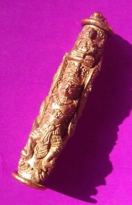 Takrut Lor Paya Krut Nak Giaw Jab Hlak (Garuda and Nagas grabbing pillar - Keeper of Justice and Peace, Weapon Protector) Last Edition - Pra Ajarn Pakorn - Wat Tham Pha Daen Takrut Lor Paya Krut Nak Giaw Jab Hlak (Garuda and Nagas grabbing pillar - Keeper of Justice and Peace, Weapon Protector) Last Edition - Pra Ajarn Pakorn - Wat Tham Pha Daen