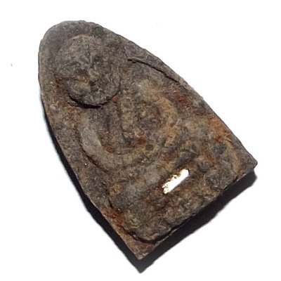 Pra Kru Luang Phu Tuad 2 Sided Guru Monk Amulet - Nuea Maha Wan 108 + Takrut - Chedi Stupa Restoration Edition 2552 BE Luang Por Prohm Wat Ban Suan Pra Kru Luang Phu Tuad 2 Sided Guru Monk Amulet - Nuea Maha Wan 108 + Takrut - Chedi Stupa Restoration Edition 2552 BE Luang Por Prohm Wat Ban Suan
