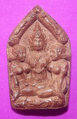 Khun Phaen Ba Cha Dta Hlang 2 Paya Pandor (Lover Pair Kama Sutra Posture Prai Deity on rear face) - Nuea Wan Dork Tong Roey Wan Saw Hlong - Phu Mor Nak Paetch Saeng Keow Khun Phaen Ba Cha Dta Hlang 2 Paya Pandor (Lover Pair Kama Sutra Posture Prai Deity on rear face) - Nuea Wan Dork Tong Roey Wan Saw Hlong - Phu Mor Nak Paetch Saeng Keow