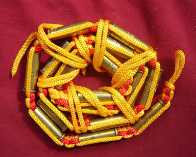 Takrut Look Pern Gan Pay 16 Look (16 Bullet takrut belt) - Run Ruay Ngern Ruay Tong (rich in silver and gold edition) Kong Grapan + Choke Lap - Luang Por Rit (Wat Chonlapratan) 2547 Takrut Look Pern Gan Pay 16 Look (16 Bullet takrut belt) - Run Ruay Ngern Ruay Tong (rich in silver and gold edition) Kong Grapan + Choke Lap - Luang Por Rit (Wat Chonlapratan) 2547