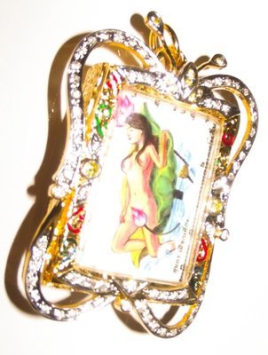 Lotus Leaf Fairy - Bua Bang Bai - Pim Jumbo Ongk Kroo - Fancy Casing - uses LP Tim's Prai Kumarn Powders, Prai Oil flask, 2 Takrut - Ajarn Suntorn Phueak Tiang Lotus Leaf Fairy - Bua Bang Bai - Pim Jumbo Ongk Kroo - Fancy Casing - uses LP Tim's Prai Kumarn Powders, Prai Oil flask, 2 Takrut - Ajarn Suntorn Phueak Tiang