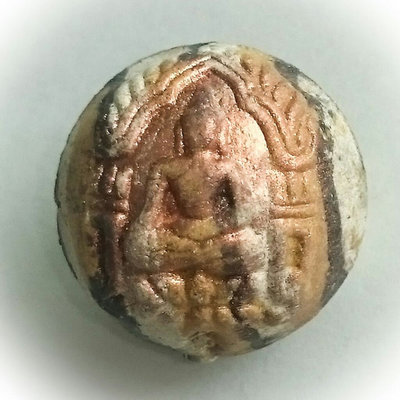 Look Om Khun Phaen Prai Taep + Takrut - Made with Broken Pra Somdej Wat Rakang, Somdej Bang Khun Prohm, Luang Phu Tuad 1st Edition Amulets - Kroo Ba Chaya Batapi 2558 BE Look Om Khun Phaen Prai Taep + Takrut - Made with Broken Pra Somdej Wat Rakang, Somdej Bang Khun Prohm, Luang Phu Tuad 1st Edition Amulets - Kroo Ba Chaya Batapi 2558 BE